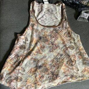 Harley-Davidson Pink and Orange Relaxed Tank Top